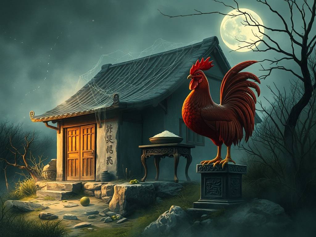 凶宅摆放化解 公鸡像可以辟邪