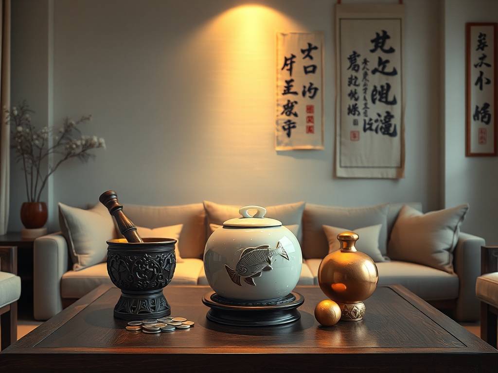 家居摆件 家居招财摆件仅需这几样即可