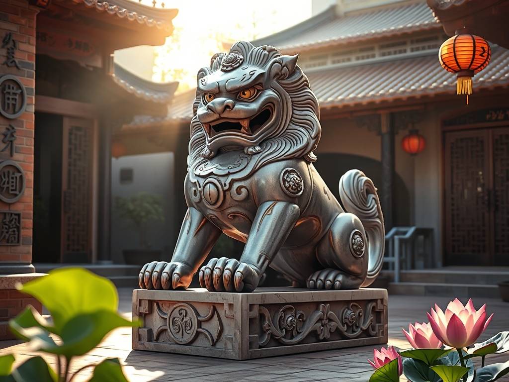 家中辟邪的东西有哪些 石狮子有助于生财