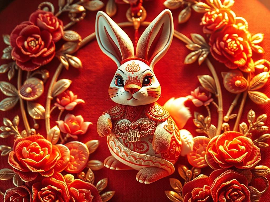 兔年春节吉祥挂件 兔年吉祥物过年吉祥挂件