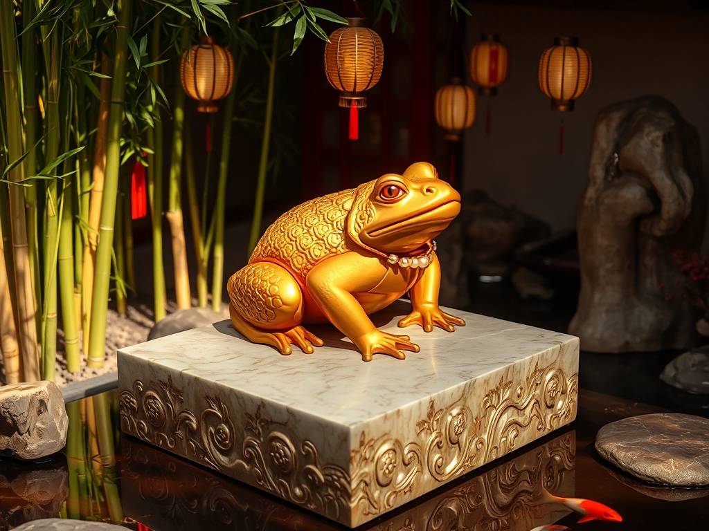 金蟾摆放(fàng)风水 金蟾放(fàng)财位上风水作用大