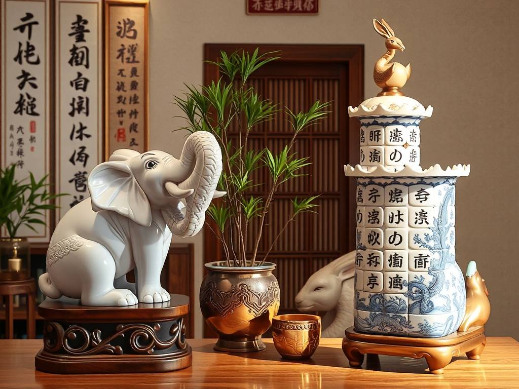 属兔人屋里摆什么摆件最招财 文昌塔敛财和好运