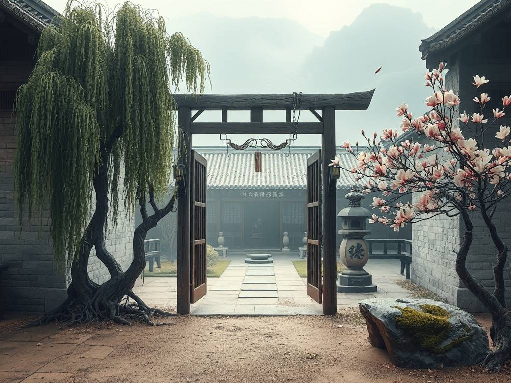 门前禁忌五种树