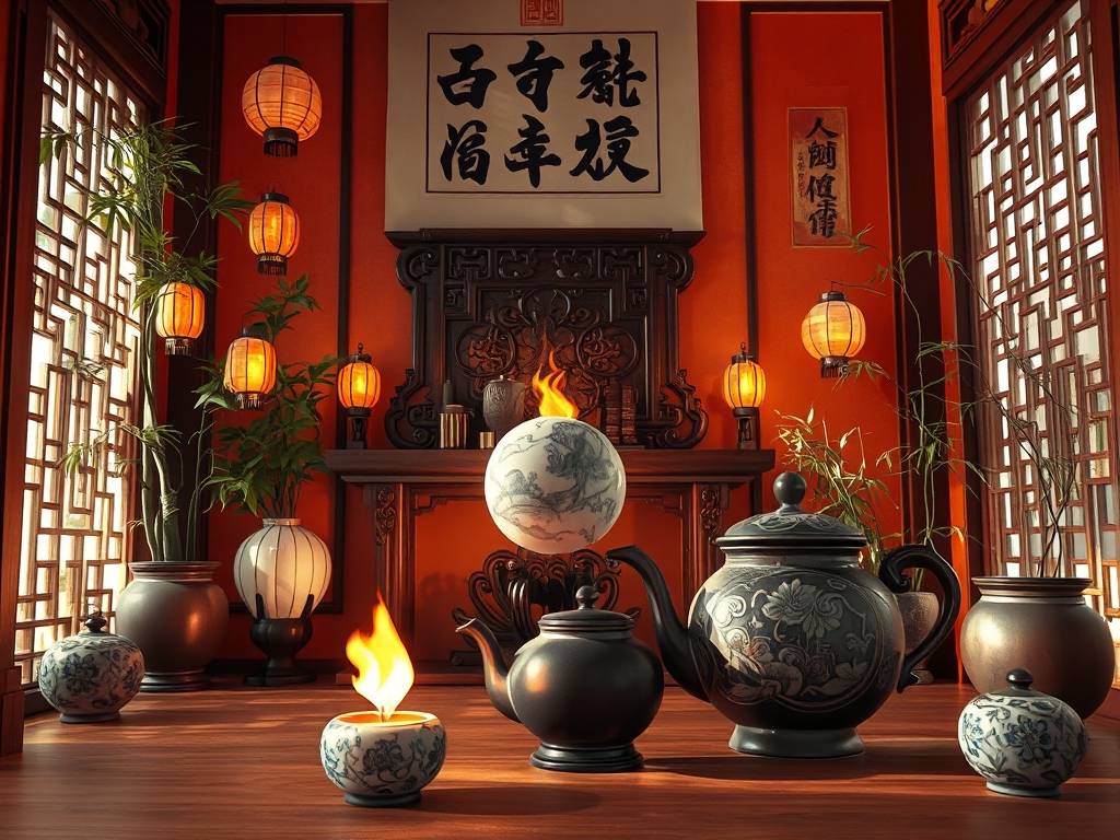 火焰摆件风水