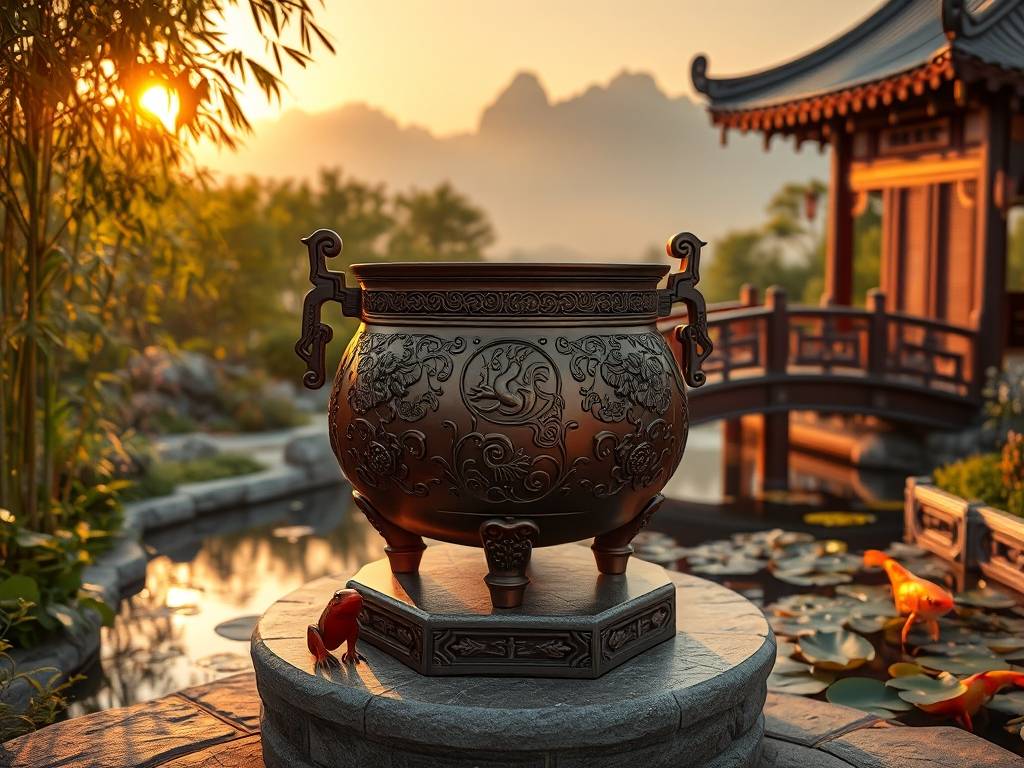 铜鼎摆件风水