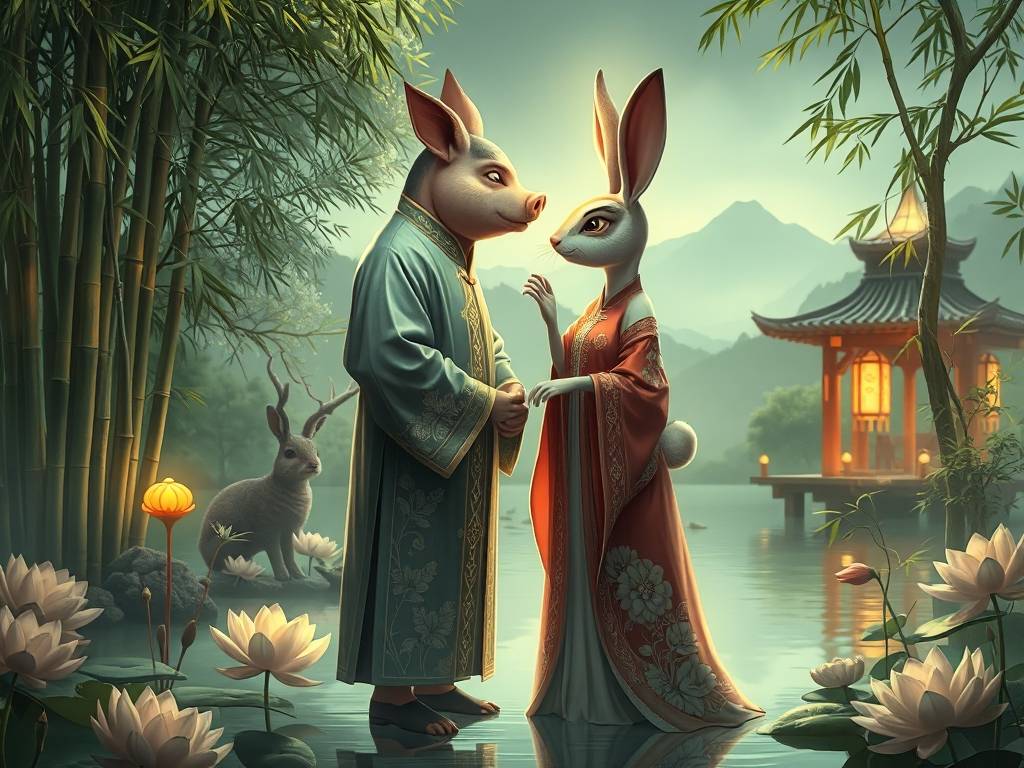 属猪男离不开哪个生肖女