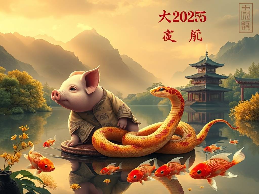 属猪在2025蛇年的运气