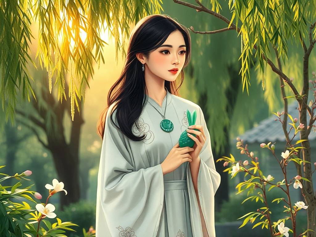 属兔的适合戴翡翠挂件