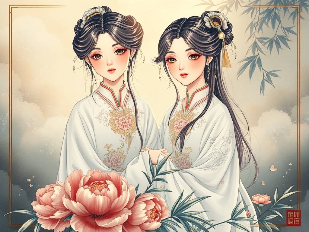 双胞胎诗经中最唯美的名字