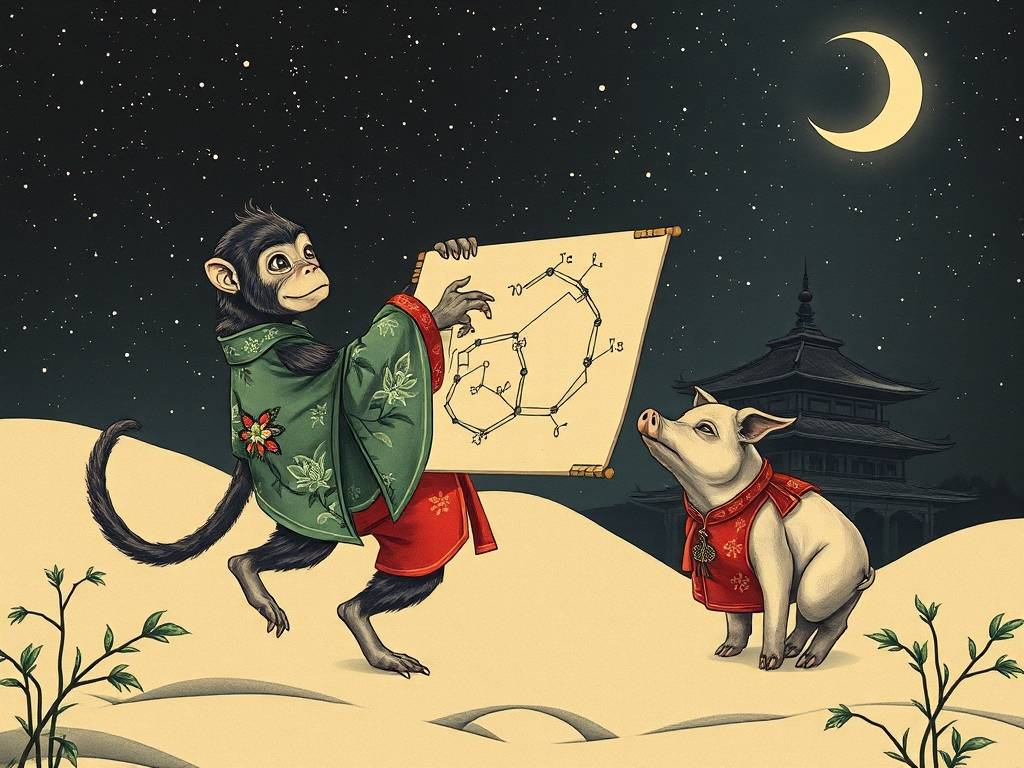 属猴和属猪