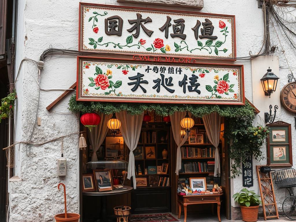 一个十字绣店的名字