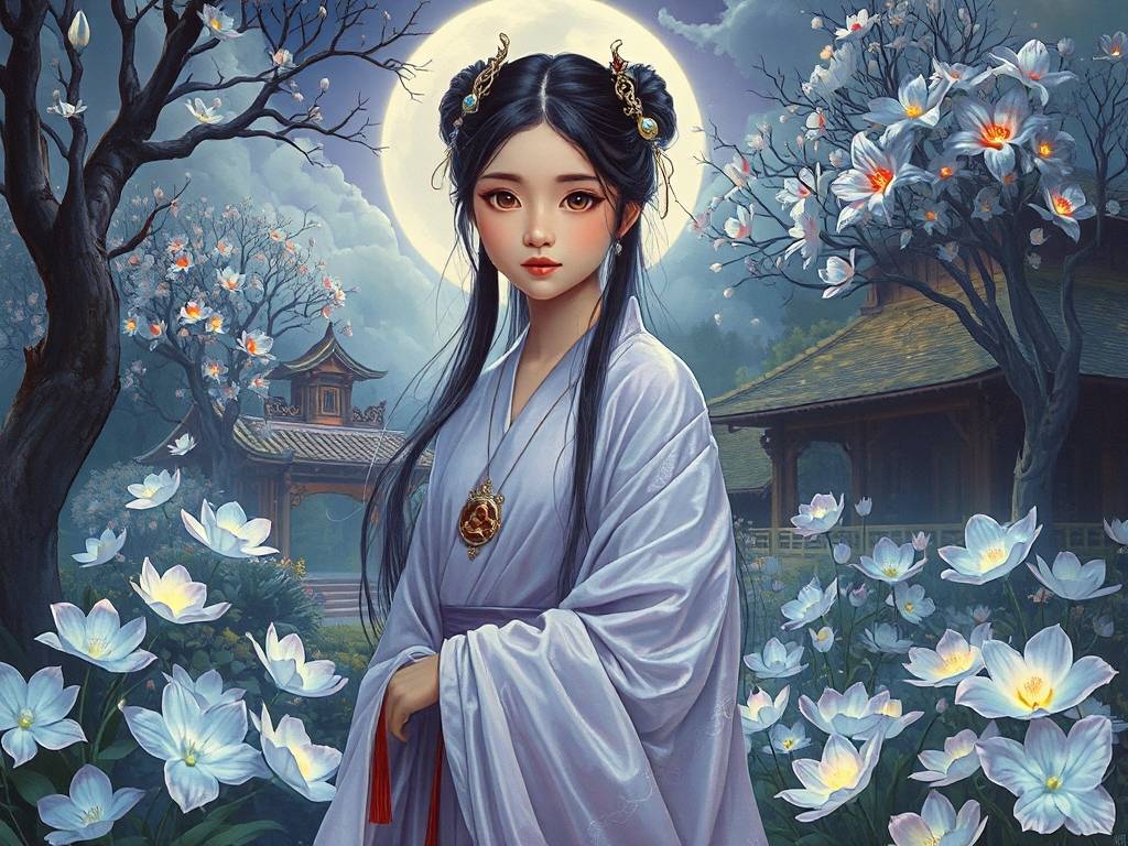 用什么?鋈∶?字女孩