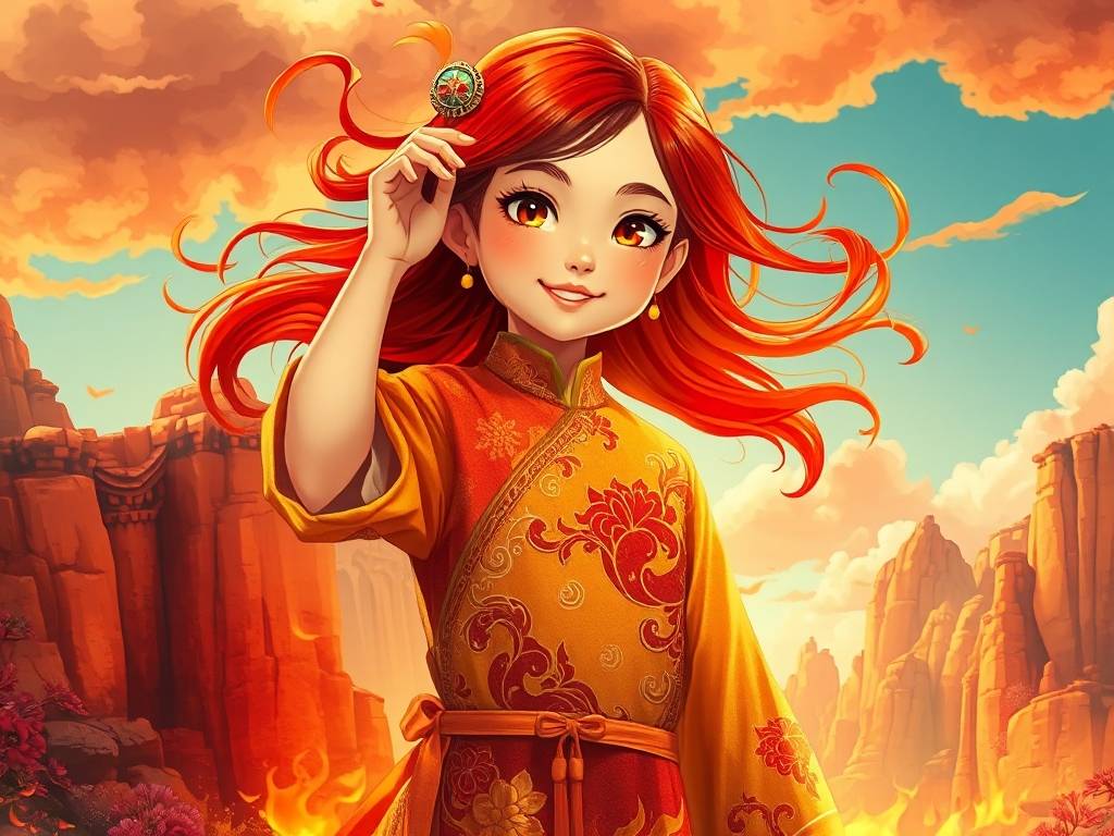 五行缺火最旺的名字女孩，五行缺火的女孩起名字大全