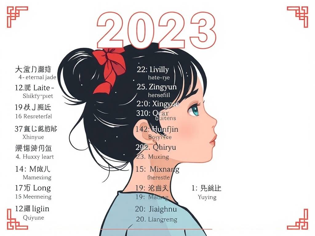 2023年女孩名字大全，2023年好听稀少的女孩名字