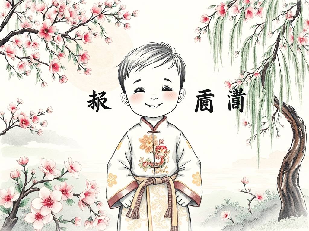 王字旁最吉利的字男孩 吉祥幸福的男名