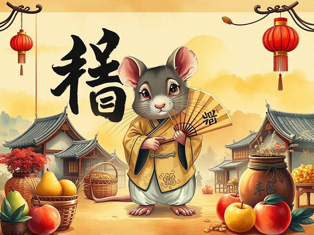 裕字取名的寓意鼠宝宝