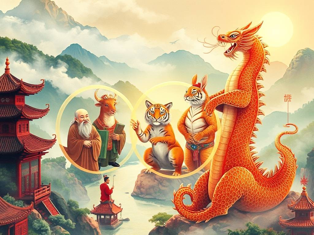 子鼠,丑牛,寅虎,卯兔,辰龙