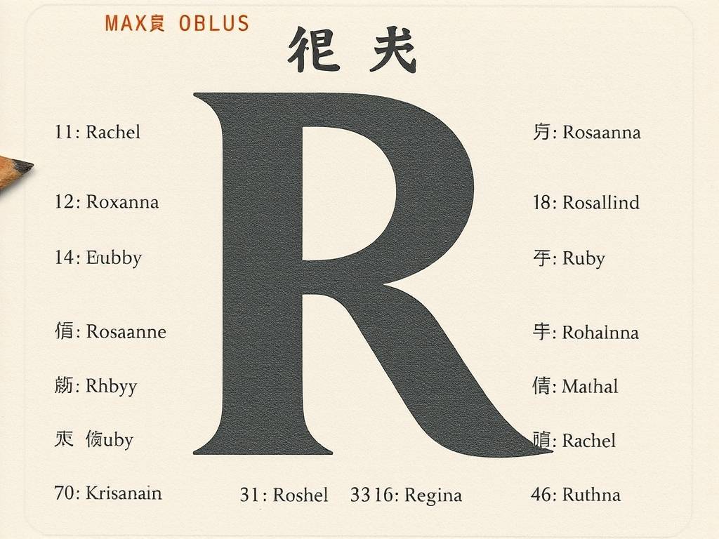Q、R开头女孩英文名大全