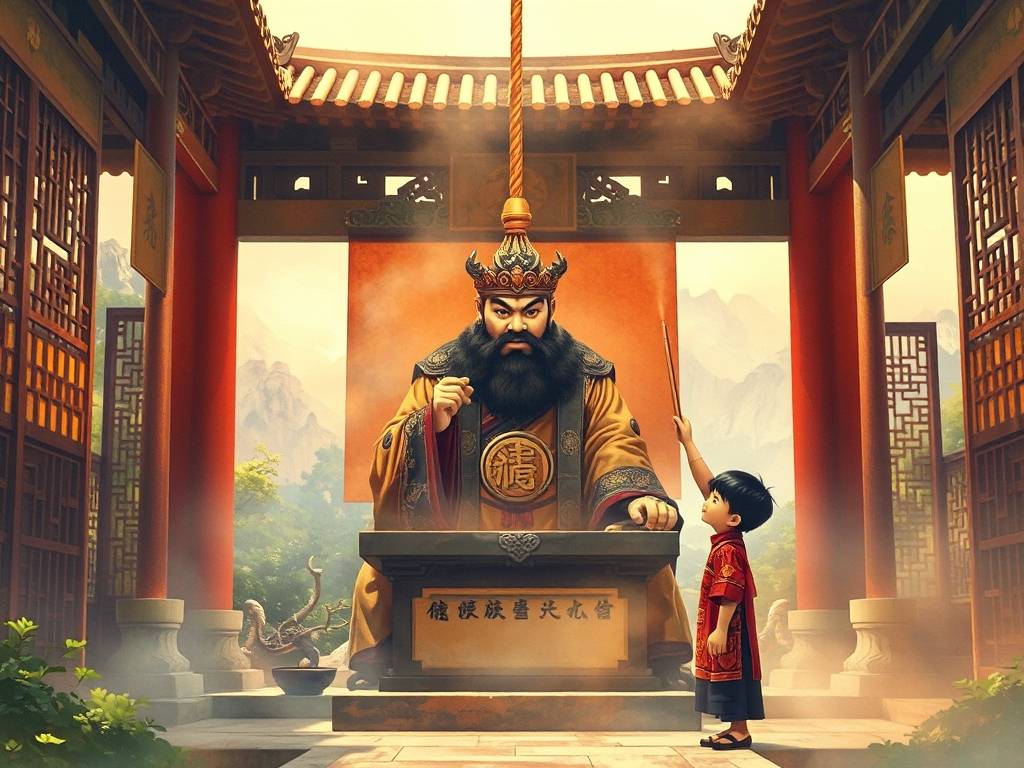 抽签关帝