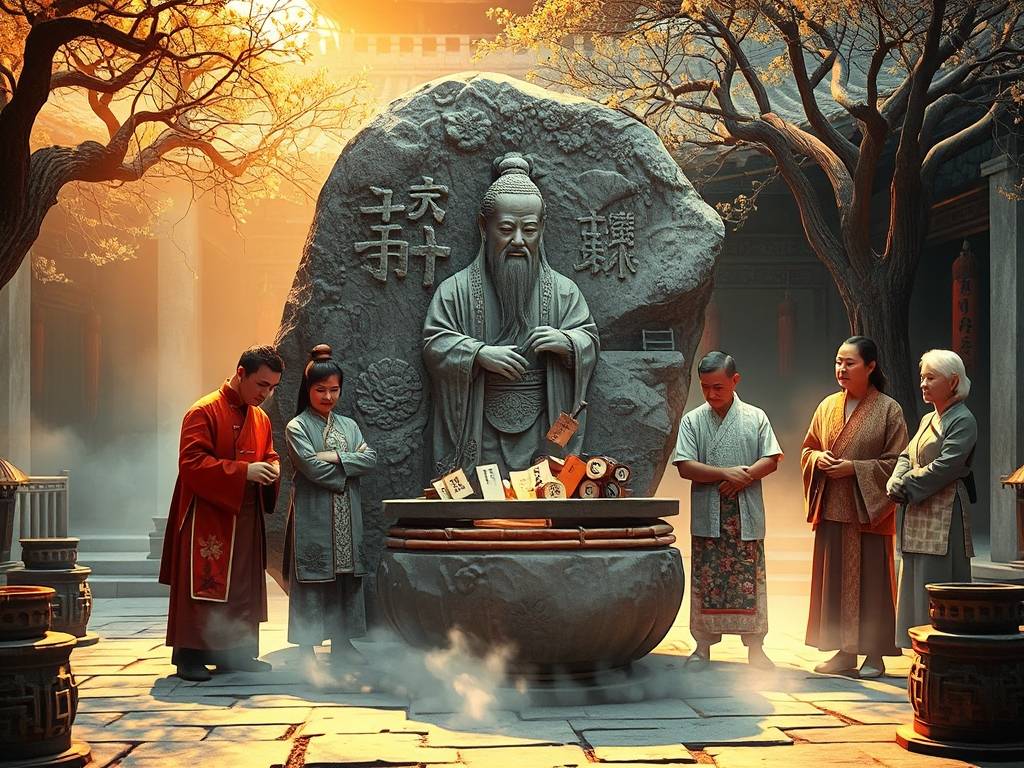 抽签关帝